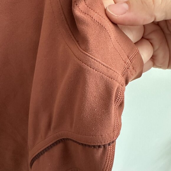 lululemon Square Neck Mesh and Nulu Yoga T-Shirt - Picture 5 of 11